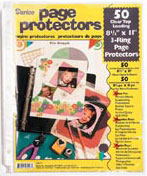 Clear Page Protectors - ACID FREE